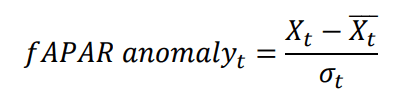 fAPAR-anomaly