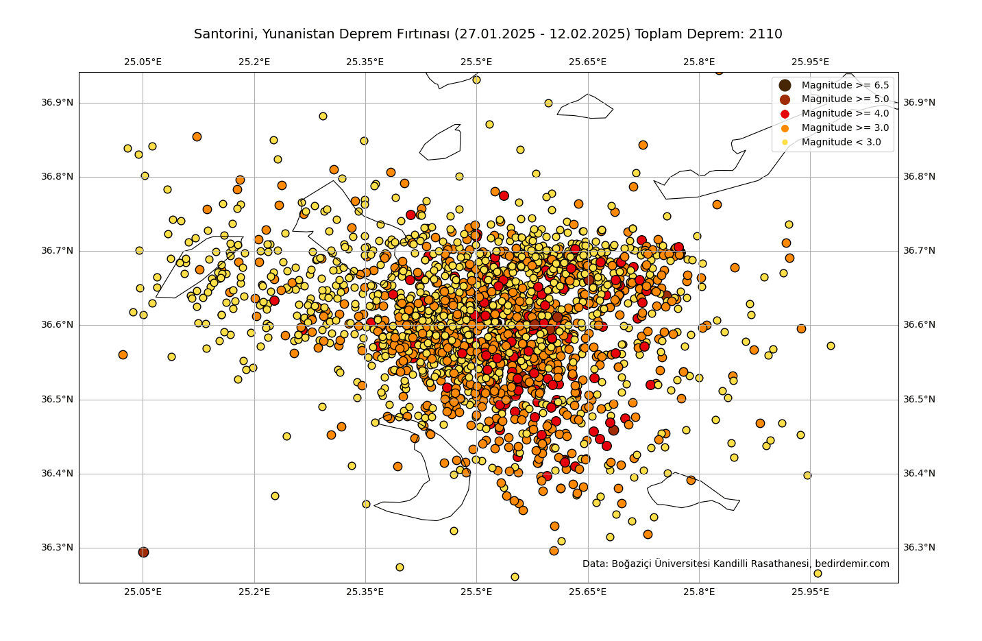 Santorini-earthquake-map